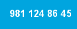981 124 86 45 981 124 86 45